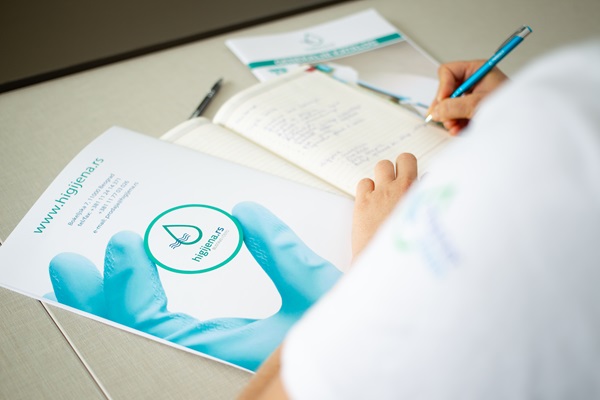 Evidencija čišćenja objekta