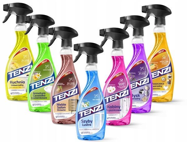 Set sredstava za čišćenje kuće