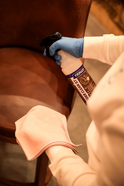 Sredstvo za čišćenje kožnih stoica