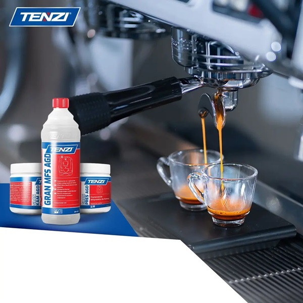 prašak za uklanjanje kamenca iz aparata za kafu